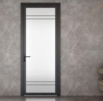 Laminasi tahan lama tebal aluminium pintu ayunan tempered kaca terisolasi