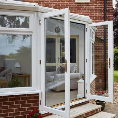 Customized Aluminium Swing Door Panjang Panjang Anodizing Metal Swing Door