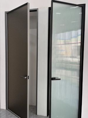 Heavy Duty Aluminium Swing Door Thermal Break Aluminium Swinging Kitchen Doors