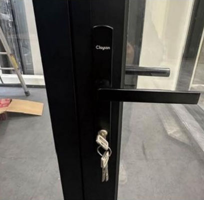 Efisiensi Energi Pintu Lipat Aluminium Profil Kental Pintu Lipat Kaca