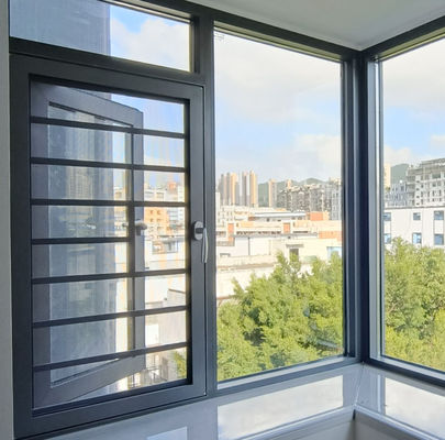 Jendela Swing Aluminium yang dapat disesuaikan