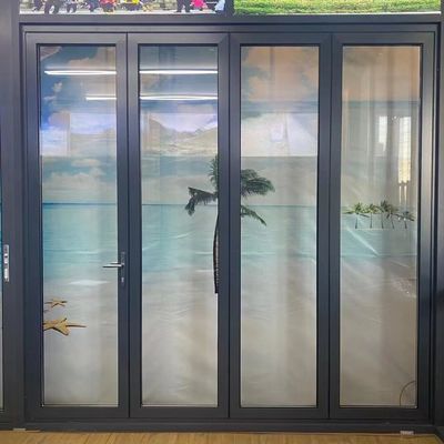 Pintu Lipat Aluminium Yang Elegan Dan Modern Dengan Mekanisme Kunci Aman Dan Isolasi Suara Yang Baik