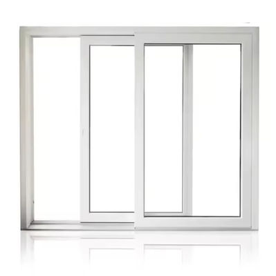 Jendela geser dengan kaca terisolasi dengan rangka aluminium kedap suara komersial