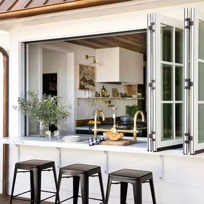 Custom Balkon Aluminium Lapisan Jendela Tempered Insulated Lapisan Kaca Jendela