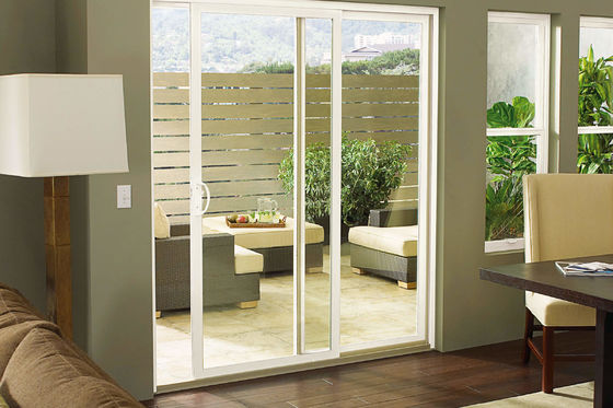 Customized Multi Sliding Glass Patio Pintu Ringan Dengan Insulated Tempered Glass