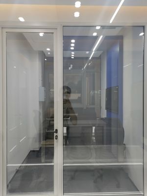 Pintu Masakan Berayun Aluminium Terisolasi Kaca Terhangat Jelas Disesuaikan