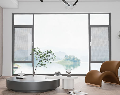 Jendela Casement Residential yang Dibuka ke Luar Mudah dipasang