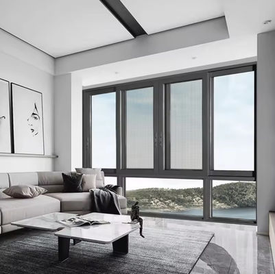 SZG Aluminium Sliding Storm Windows Disesuaikan Dan Tahan Serangga