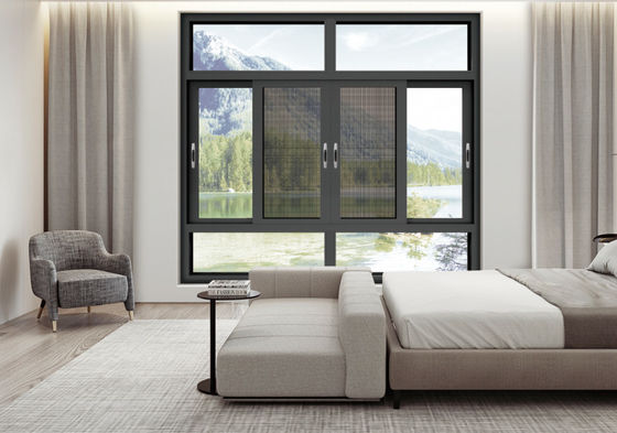 SZG Aluminium Sliding Storm Windows Disesuaikan Dan Tahan Serangga