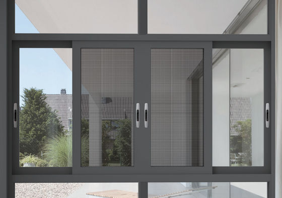SZG Aluminium Sliding Storm Windows Disesuaikan Dan Tahan Serangga