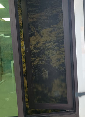 Fashion Aluminium Swing Window Anodized Finished Ke Luar Membuka Jendela