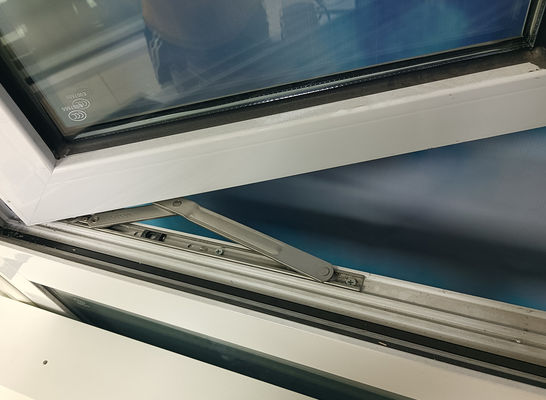 Aluminium Profile Casement Swing Window Laminated Glass Untuk Perumahan