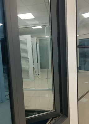 Customized Inward Swing Casement Windows Mudah Bersih Untuk Bangunan Komersial