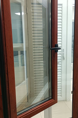 Casement Aluminium Swing Window Powder Coating Swing Sash Window