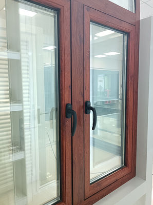 Casement Aluminium Swing Window Powder Coating Swing Sash Window