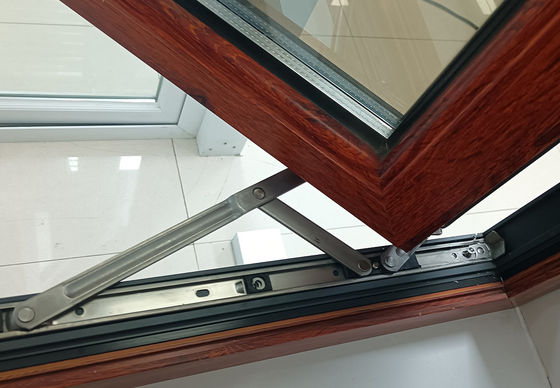 Casement Aluminium Swing Window Powder Coating Swing Sash Window
