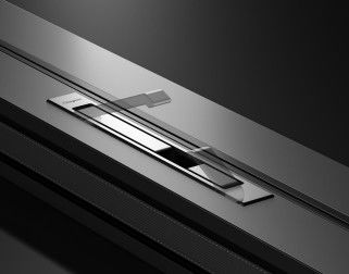 Aluminium Frame Lipat Kaca Patio Pintu Keamanan Tinggi Badai Tahan