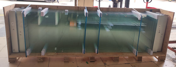 Aluminium Frame Lipat Kaca Patio Pintu Keamanan Tinggi Badai Tahan