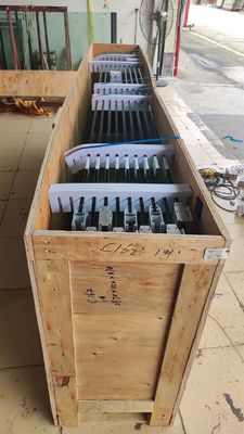 Pintu Lipat Aluminium Tahan Korosi Pintu Termal Break Pintu Bifold Aluminium Slimline