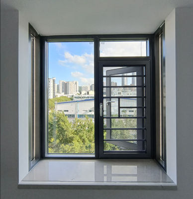 High Security Lockable Window Swings Buka Dengan Multi Point Locking