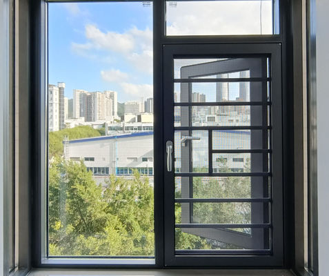 High Security Lockable Window Swings Buka Dengan Multi Point Locking