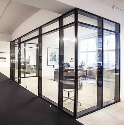Rumah Sakit Kaca Partisi Tembok Korosi tahan Soundproof Kantor Partisi