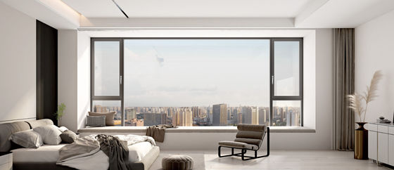 Fleksibel Aluminium miring dan memutar Windows Keamanan Aluminium Penggantian Windows