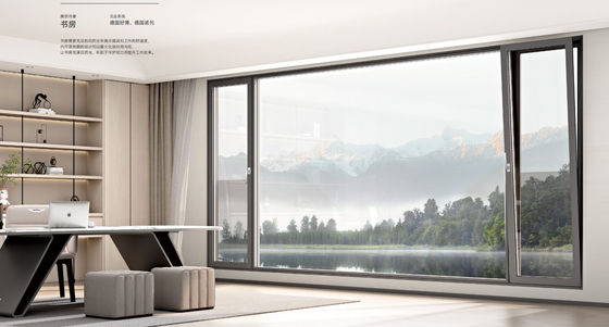 Fleksibel Aluminium miring dan memutar Windows Keamanan Aluminium Penggantian Windows