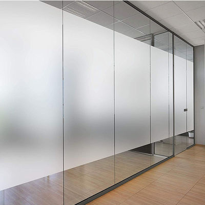 Aluminium Profil Frame Kaca Partisi Tembok Kantor Disesuaikan Tembok Partisi