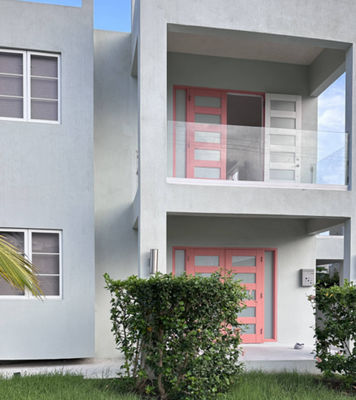 SZG U Channel Frameless 12mm Glass Balcony Railings Gedung Hunian