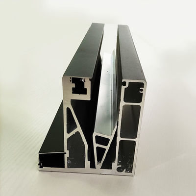 Modern Aluminium U Channel Glass Railing Customized Frameless Glass Balcony Railing