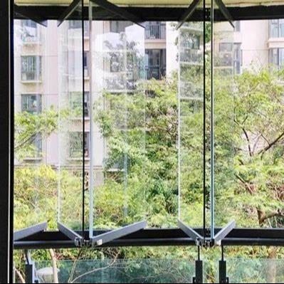 Jendela Aluminium Termal Break Kaca Double Tempered untuk aplikasi serbaguna