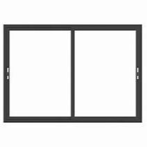 Jendela Aluminium Termal dengan Hardware Baja Tidak Berlemak untuk Konstruksi