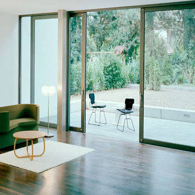 Pintu Kaca Geser Aluminium Kelas Tinggi dengan Penguncian Multi-Titik Garansi 10 Tahun dan Umur Pakai 50 Tahun