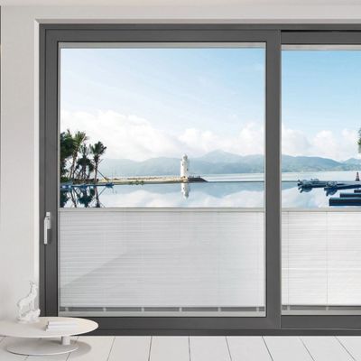 Apartemen atau Rumah Aluminium Pintu Luncur dengan Desain Modern Gaya Fungsi Pencegahan asap minyak