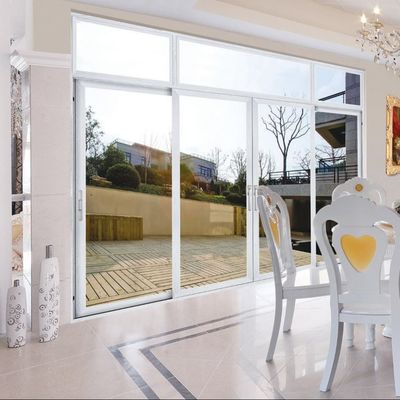 Kinerja yang kokoh tahan lama pintu kaca geser besar untuk umur panjang rentang 50 tahun