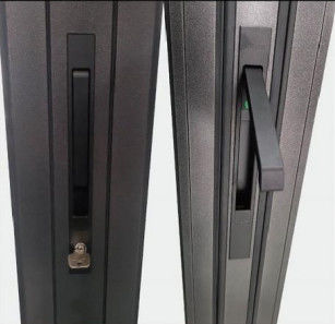 Aluminium Sliding Folding Door System Design Waterproof Folding Thermal Break Soundproofing Pintu kaca