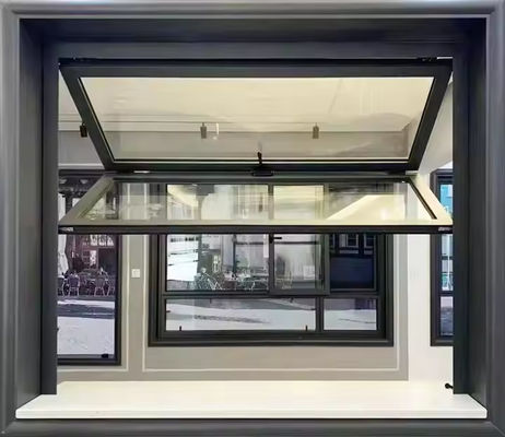 Commercial Hurricane Proof Bifold Windows dengan EDPM Rubber Strip Window Seal dan Hardware