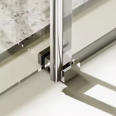 Hotel Disesuaikan Sliding Tempered Glass Shower Cabin Shower Enclosure Pintu geser