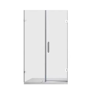 Waterproof Mudah Bersih Kaca Panel Mandi Pintu Layar Dengan Frame Slim