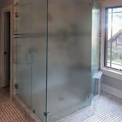 Shower Unit Waterproof Shower Cabin 6mm 8mm Pintu Kaca Ukuran Standar Kamar mandi