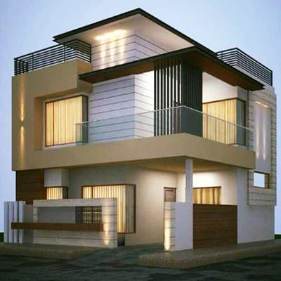 Anti Hurricane Safety U Channel Glass Railing dengan Aluminium Eksterior dan CE Certified Frameless Glass Balustrade