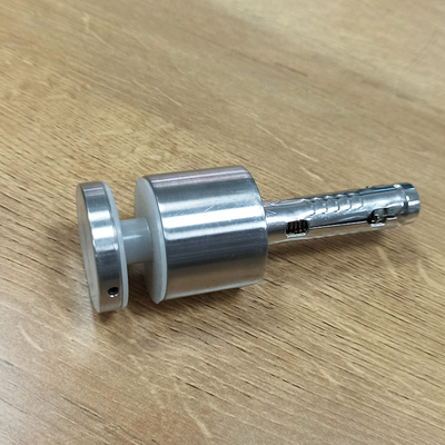 Stainless Steel yang disesuaikan 304 316 Standar Wall Mounting Untuk Balkon Tangga Gelas Balok