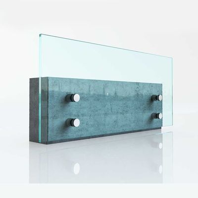 Baut Penahan Panel Dudukan Penyangga Baja Tahan Karat Perangkat Keras untuk Tangga Luar Ruangan Balkon