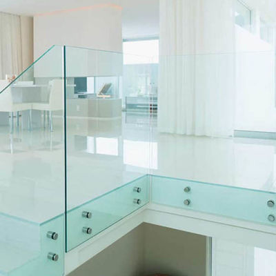 Pengaturan stainless steel tanpa rangka dinding Mount Glass Railing Fixing Standoff Pin