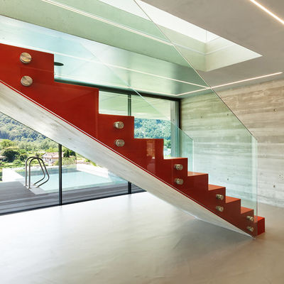 Baut Penahan Kaca Stainless Steel 304 316 Sistem Pemasangan Rel