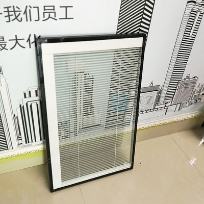 Segel Jendela Ayun dengan Bilah Louver Berinsulasi Kaca Ganda dengan Aksesori Tirai Dalam Antara Kaca