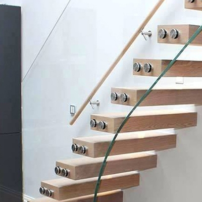 Baut Penahan Panel Dudukan Penyangga Baja Tahan Karat Perangkat Keras untuk Tangga Luar Ruangan Balkon